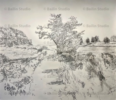 Stride [underdrawing], 2022